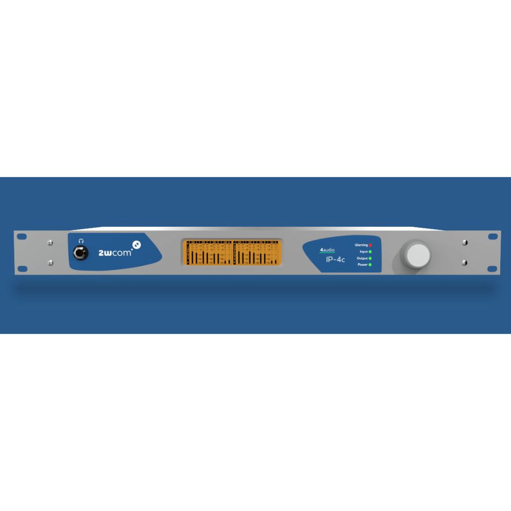 2wcom IP-4c Audio over IP Codec