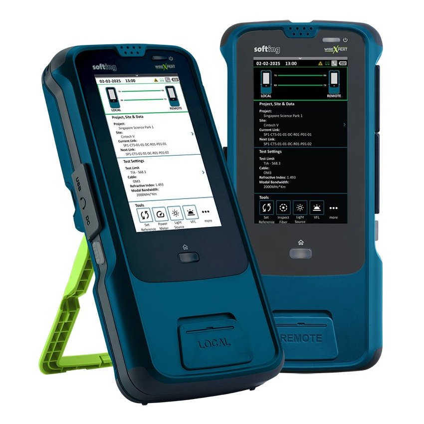 Certifier for Singlemode Cabling WireXpert MP FS